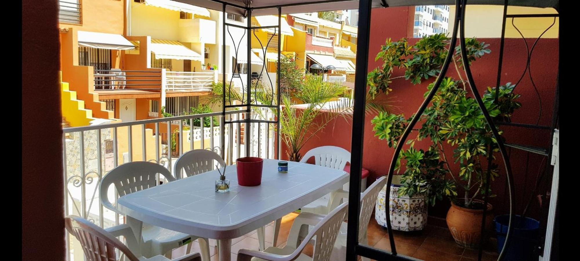 Апартаменты Adosado Playa Pobla Farnals Пуэбла-де-Фарнальс Экстерьер фото