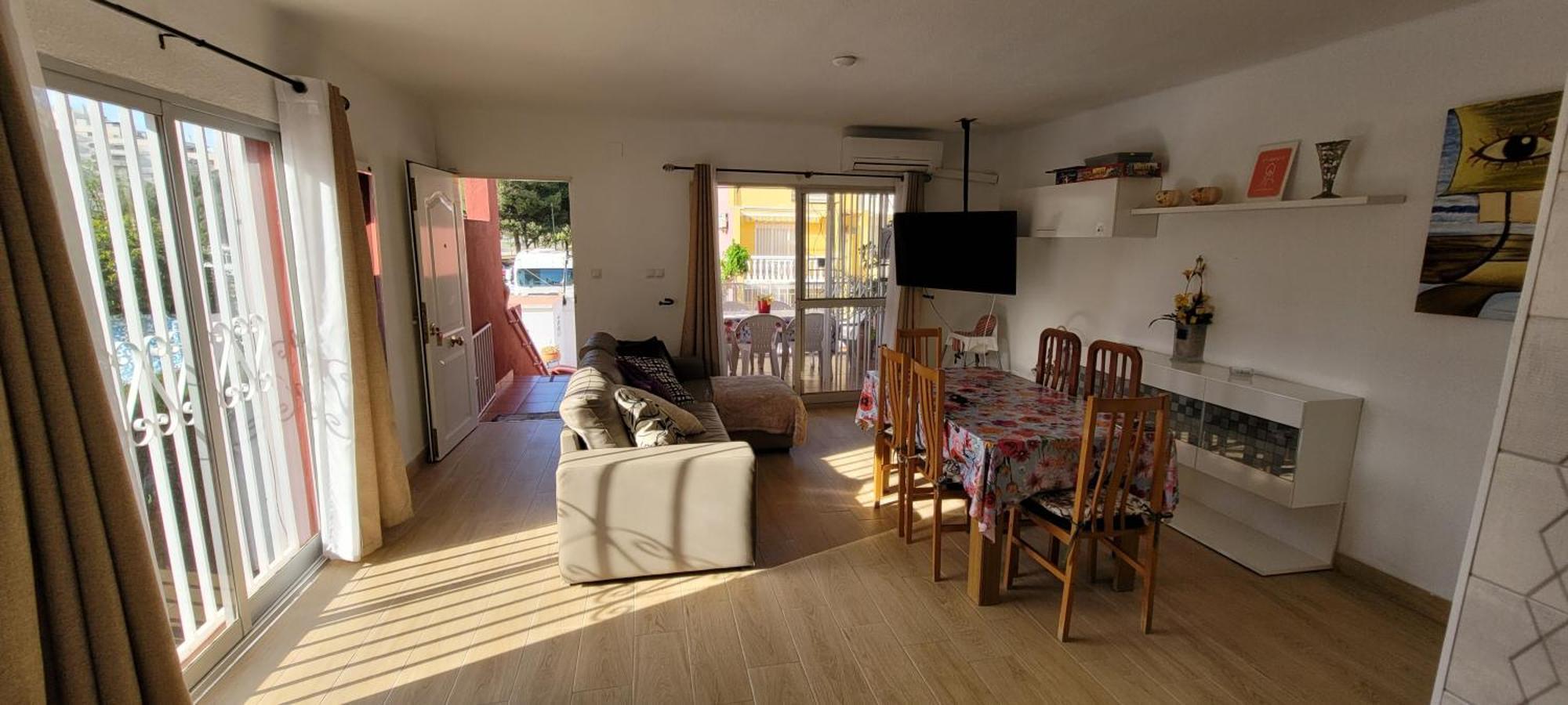 Апартаменты Adosado Playa Pobla Farnals Пуэбла-де-Фарнальс Экстерьер фото